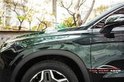Wrap - Dán đổi màu xe Santafe decal xanh rêu - Hình 15