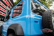 Wrap - Dán đổi màu xe Suzuki Jummy decal xanh bóng - Hình 8