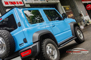 Wrap - Dán đổi màu xe Suzuki Jummy decal xanh bóng - Hình 11