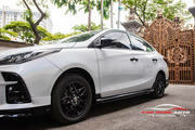 Wrap - Dán đổi màu xe Toyota Vios decal trắng ngọc trai - Hình 12