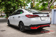 Wrap - Dán đổi màu xe Toyota Vios decal trắng ngọc trai - Hình 14