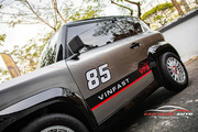 Wrap - Dán đổi màu xe Vinfast VF3 decal xám Titan - Hình 13
