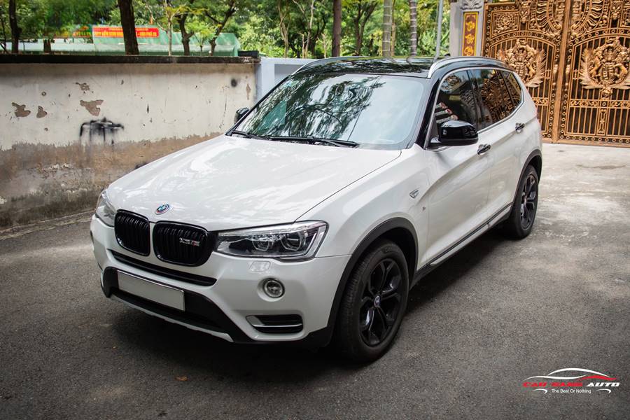Dán nóc đen xe BMW X3