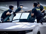 Dán nóc đen xe Hyundai Santafe - Hình 1