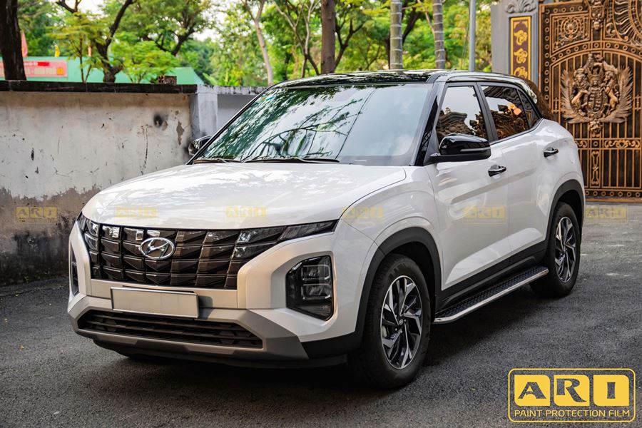 Dán nóc đen xe Hyundai Creta