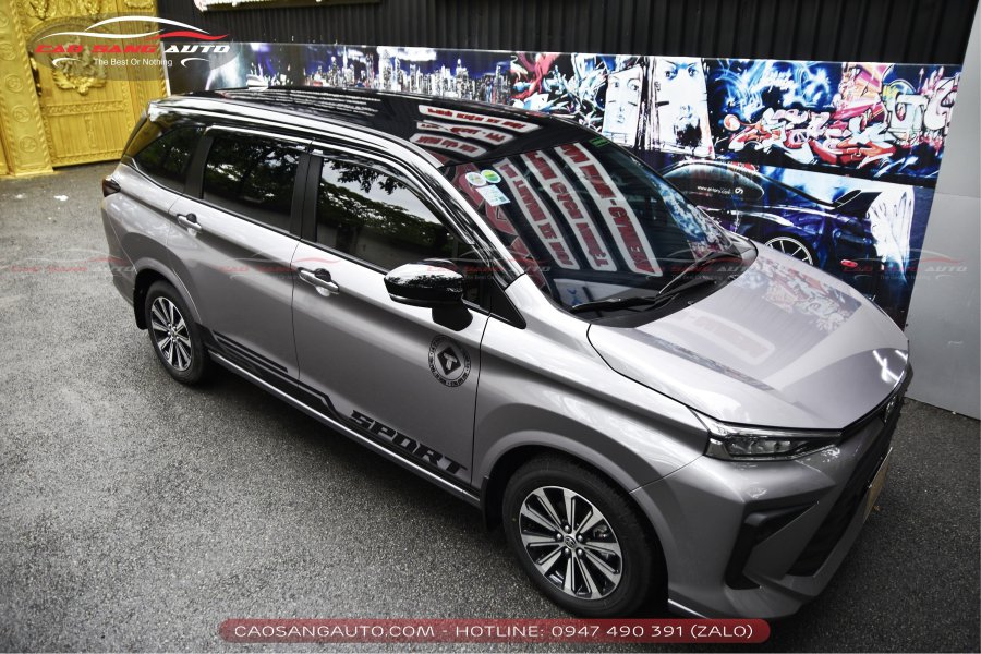 Dán nóc đen xe Toyota Avanza