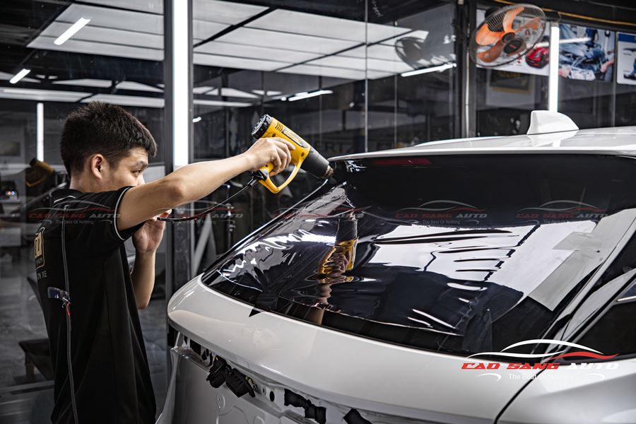 Dán phim cách nhiệt 3M Lexus RX 350h uy tín tại Cao Sang Auto