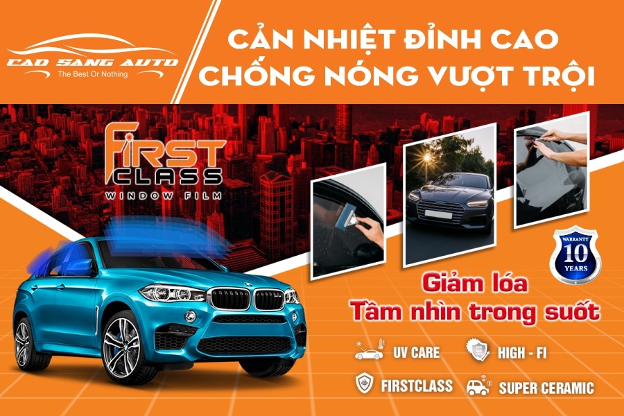 Dán phim cách nhiệt ô tô Gò Vấp. Bảng giá mới, thi công tận nơi