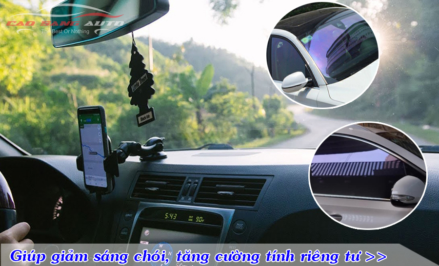 Dán phim cách nhiệt ô tô Quận 8. Cản nhiệt chống nóng vượt trội