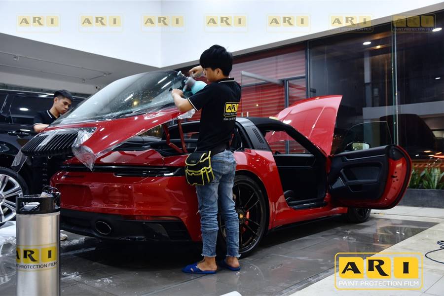 Dán PPF xe Porsche 911 4GTS