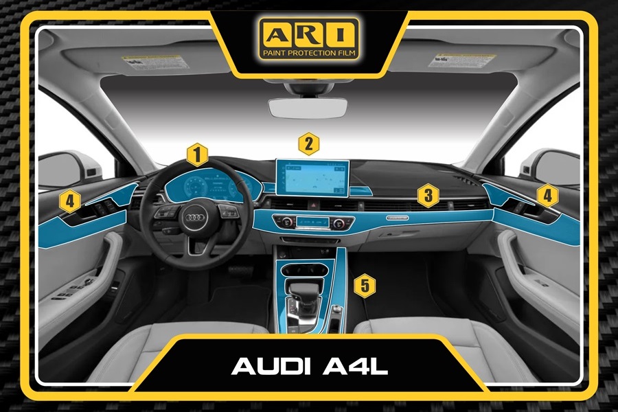 Dán PPF nội thất Audi A4L