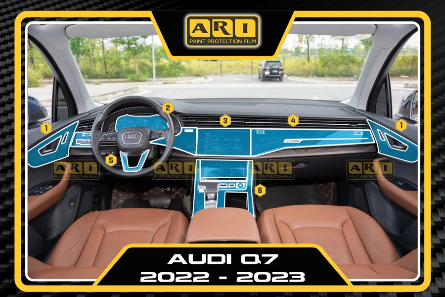 Dán PPF nội thất Audi Q7