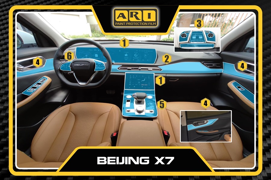 Dán PPF nội thất Beijing X7
