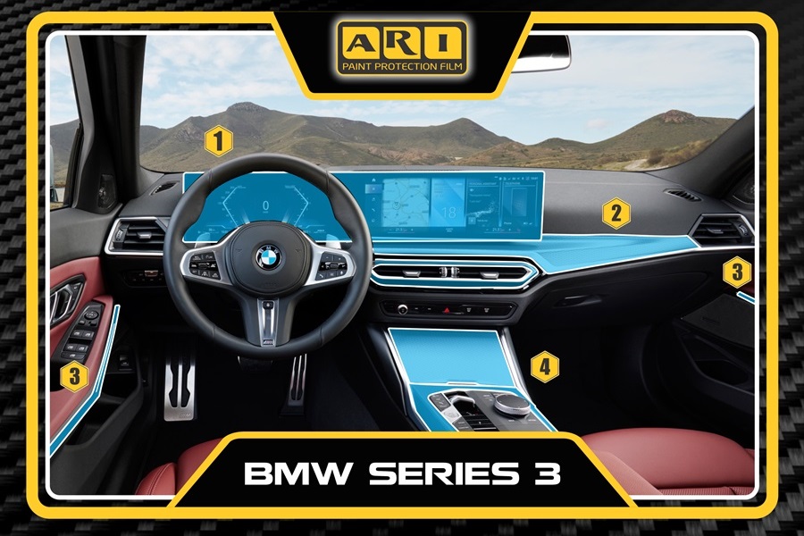 Dán PPF nội thất BMW Series 3 2023