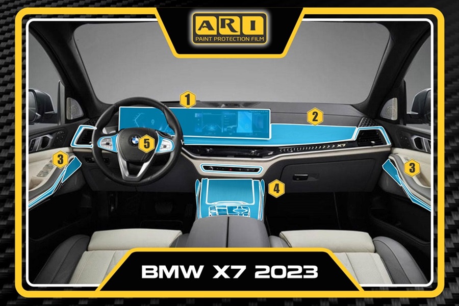 Dán PPF nội thất BMW X7 2023