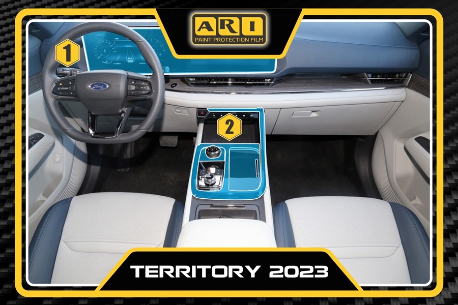 Dán PPF nội thất Ford Territory