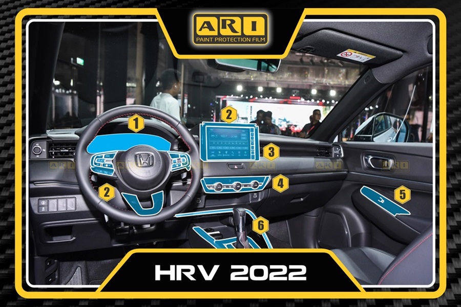 Dán PPF nội thất Honda HRV