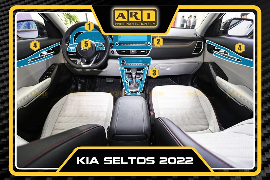Dán PPF nội thất Kia Seltos