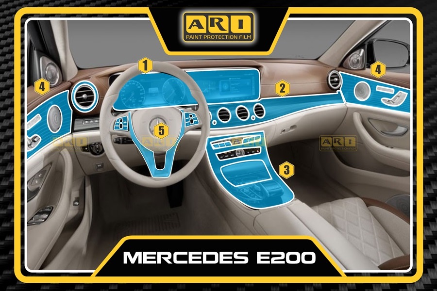 Dán PPF nội thất Mercedes E200