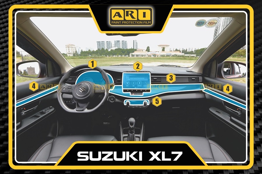 Dán PPF nội thất Suzuki XL7