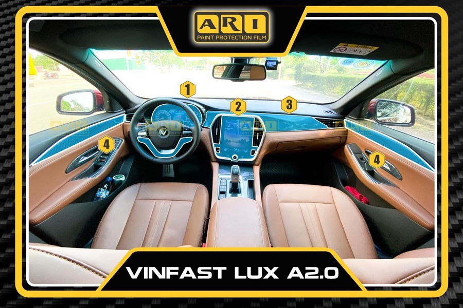 Dán PPF nội thất VinFast Lux A2.0