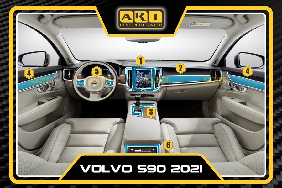 Dán PPF nội thất Volvo S90