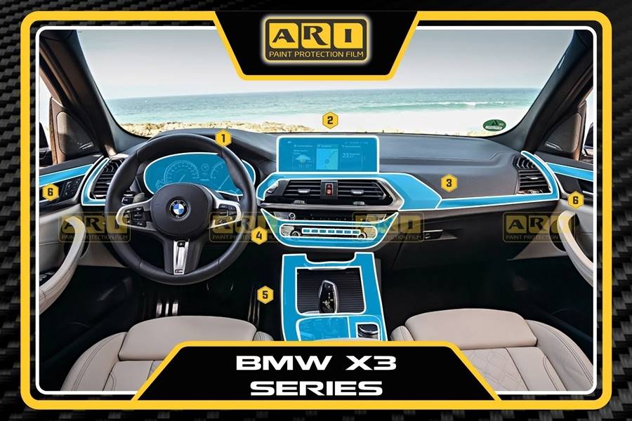 Dán PPF nội thất BMW X3