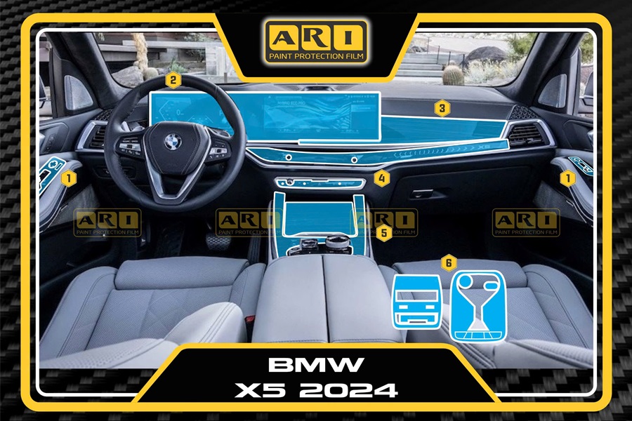 Dán PPF nội thất BMW X5 2024