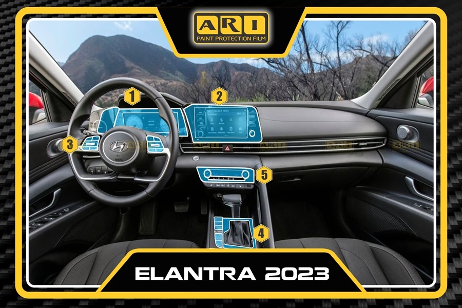 Dán PPF nội thất Hyundai Elantra