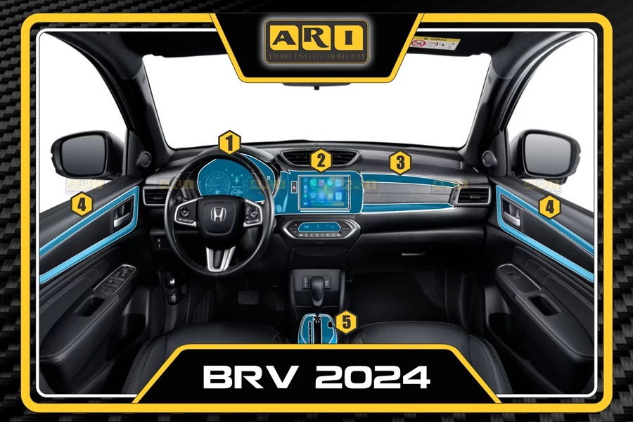 Dán PPF nội thất Honda BRV 2024