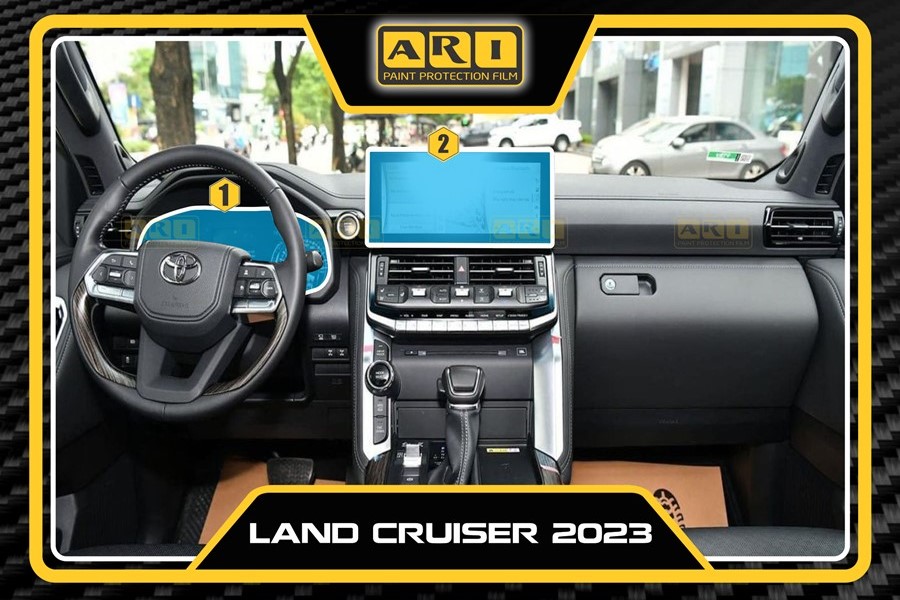Dán PPF nội thất Land Cruiser