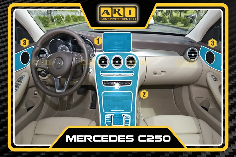 Dán PPF nội thất Mercedes C250