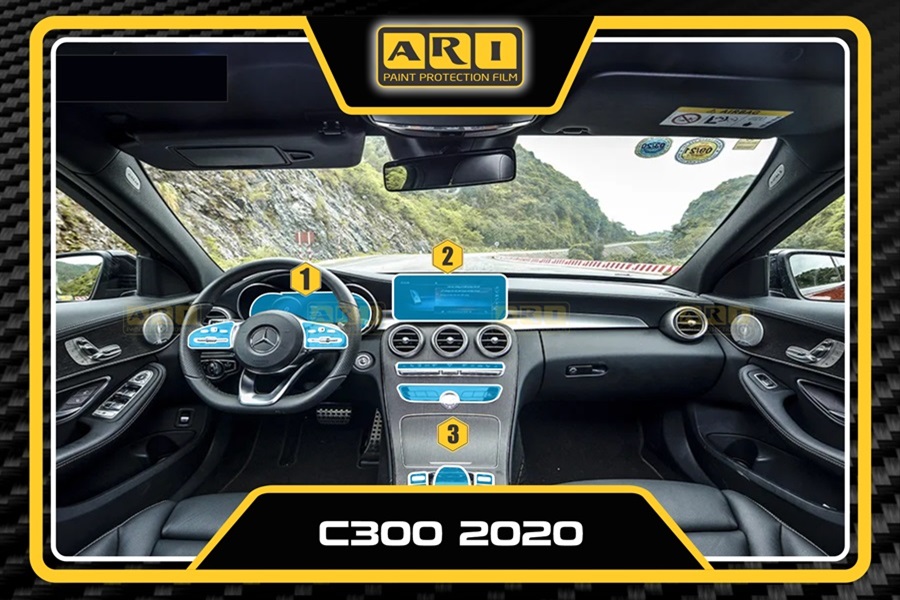 Dán PPF nội thất Mercedes C300 2020