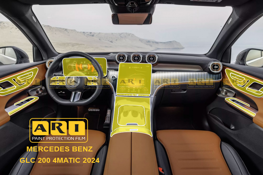 Dán PPF nội thất xe Mercedes GLC 200 4MATIC