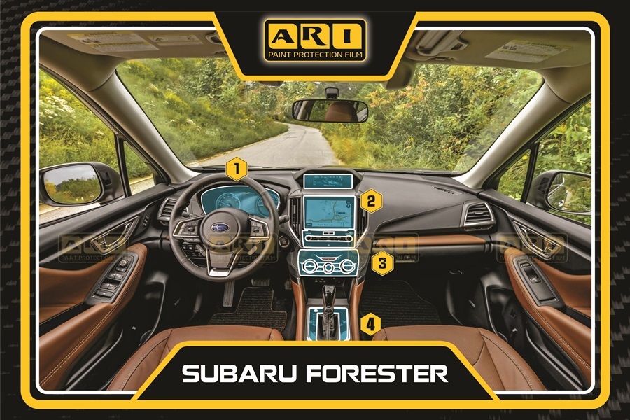 Dán PPF nội thất xe Subaru Forester