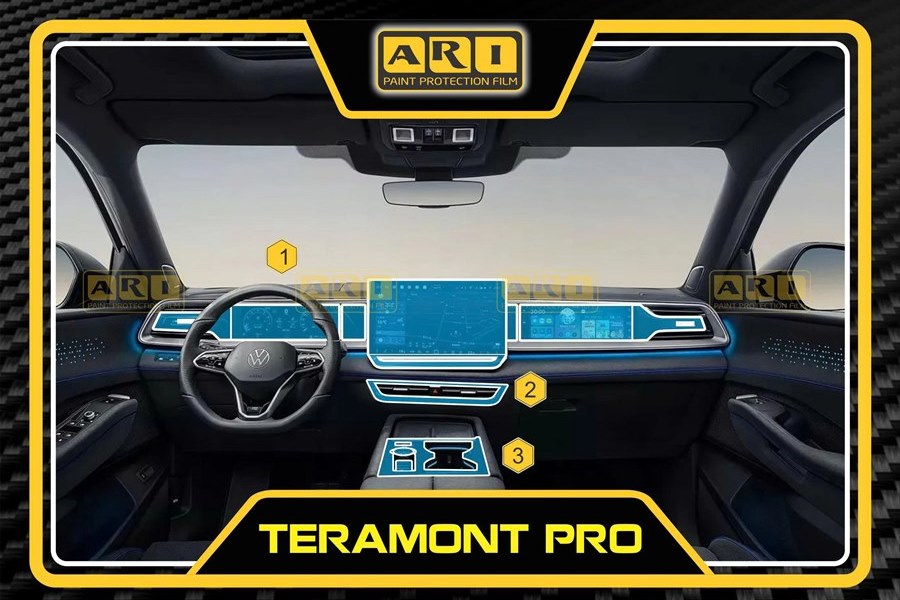 Dán PPF nội thất Teramont Pro