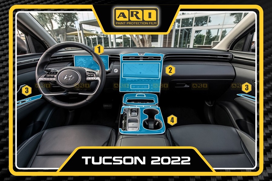 Dán PPF nội thất Hyundai Tucson