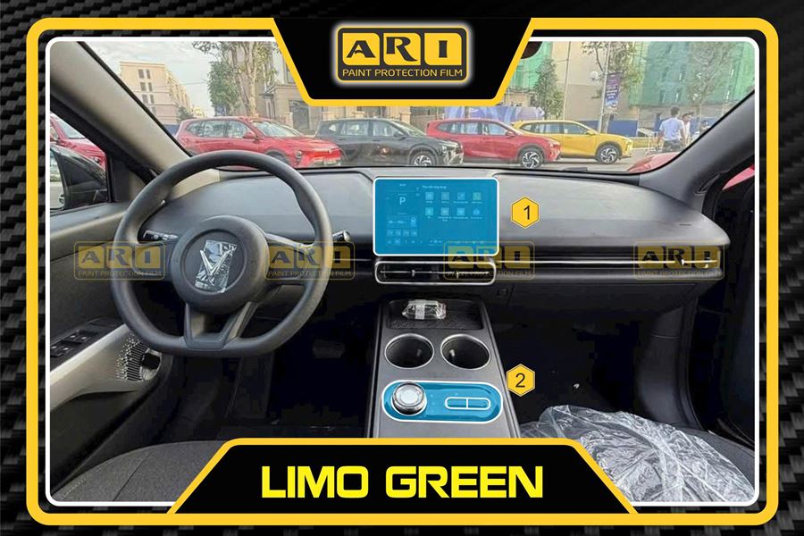 Dán PPF nội thất Vinfast Limo Green