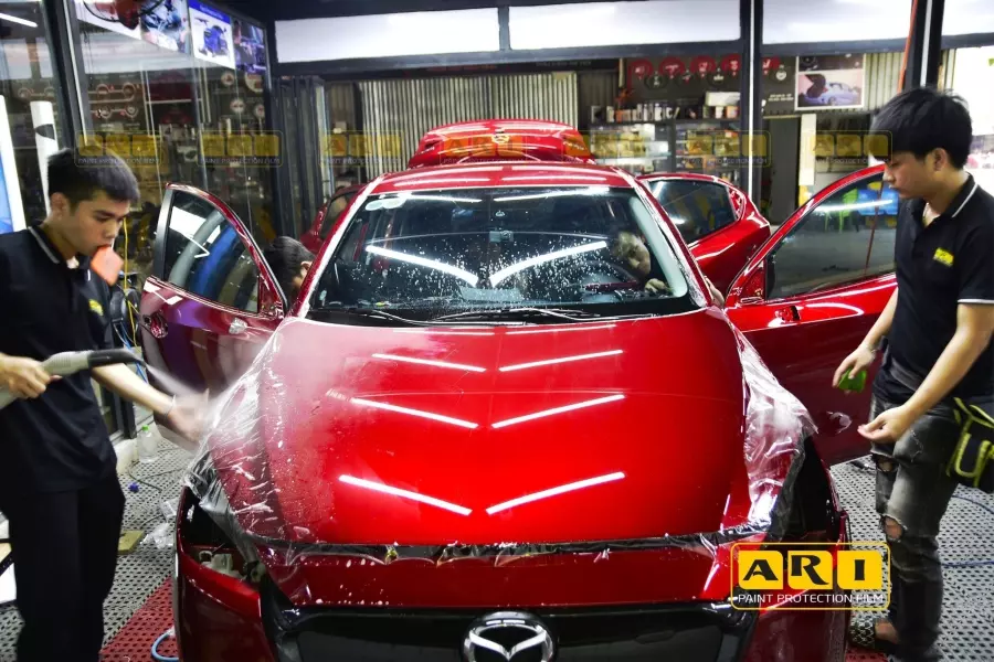 Dán PPF Mazda 2 tại CAO SANG AUTO