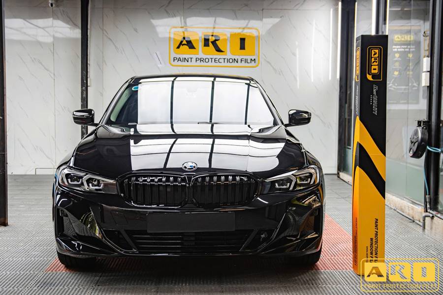 Dán PPF xe BMW 320i màu đen