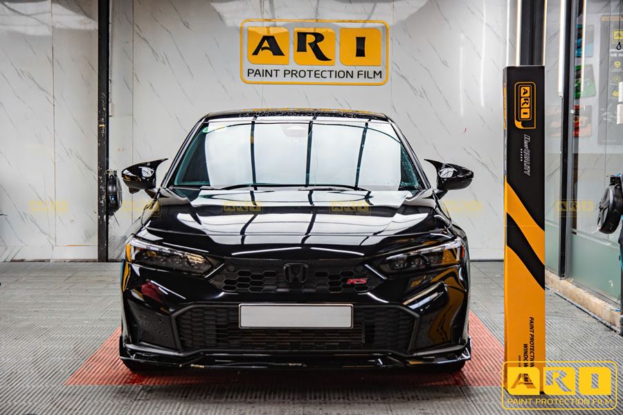 Dán PPF xe Honda Civic màu đen