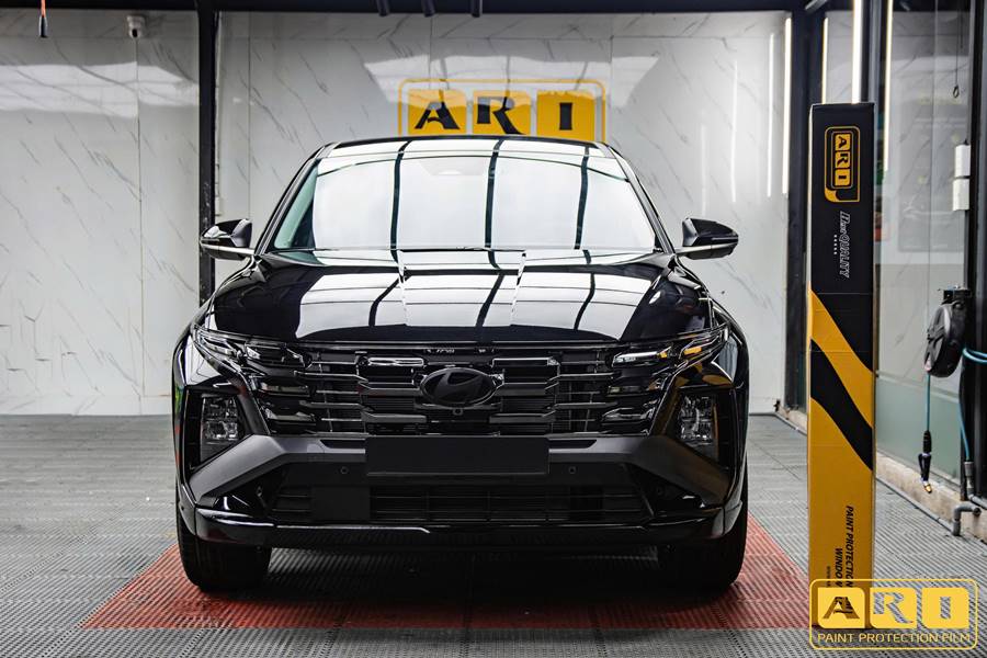 Dán PPF xe Hyundai Tucson màu đen