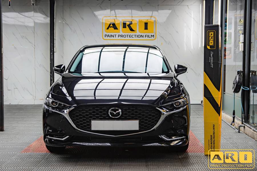 Dán PPF xe Mazda 3 màu đen