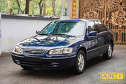 Dán PPF xe Toyota Camry màu xanh - Hình 17