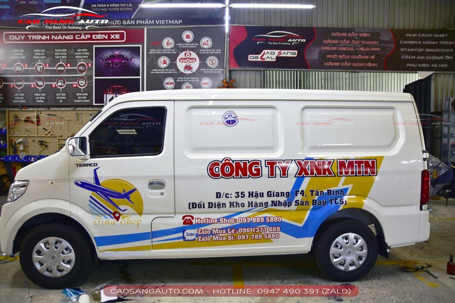 Dán quảng cáo trên VAN Tera-V