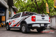 Dán quảng cáo trên xe Ford Ranger - Hình 9