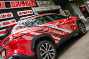 Dán decal tem xe Toyota Cross - Hình 4