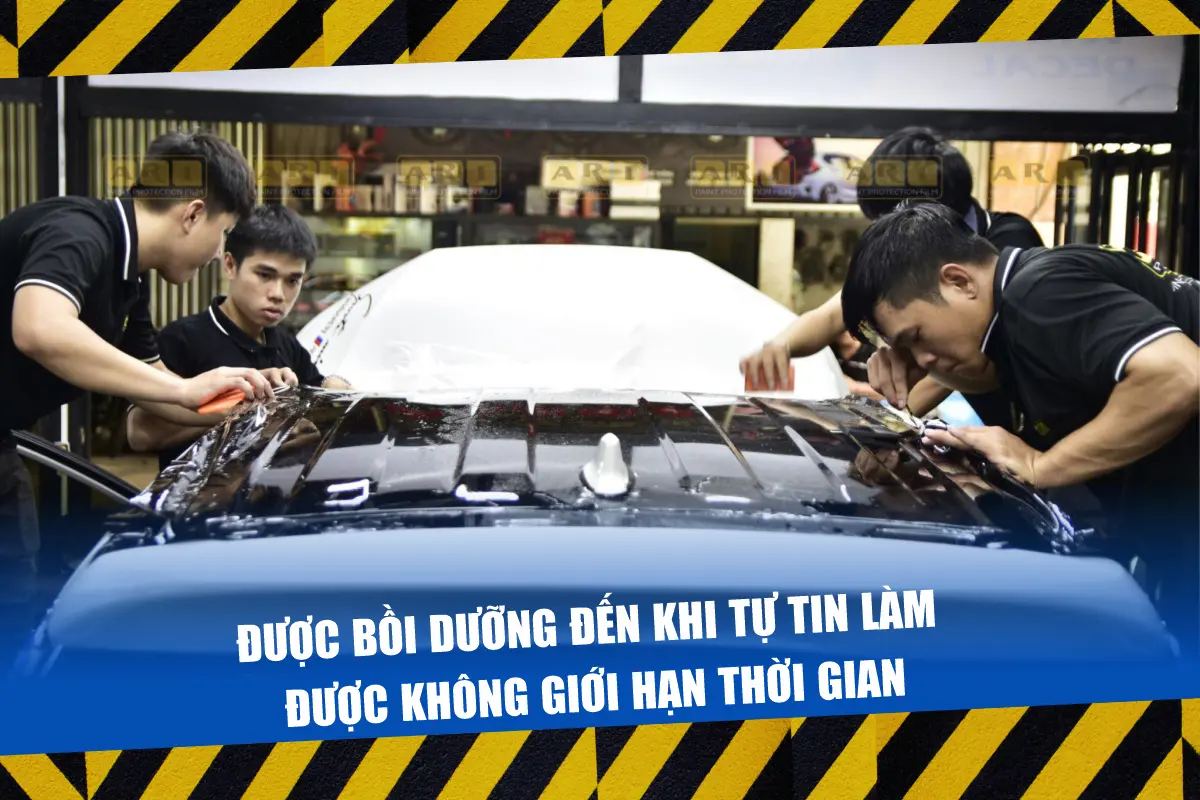 được đào tạo không giới hạn thời gian