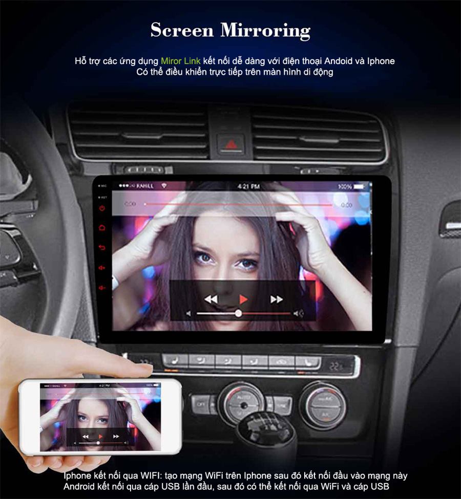 Đầu DVD Android xe hơi Ownice C800 (DSP 6 kênh) - Cao Sang Auto