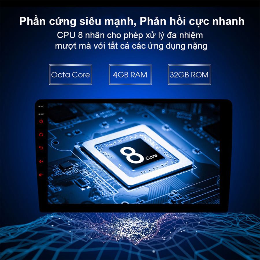Đầu DVD Android xe hơi Ownice C800 Pro (DSP 8 kênh)